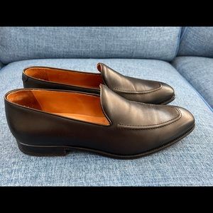 Jack Irwin black men’s Howard loafers size 9.5